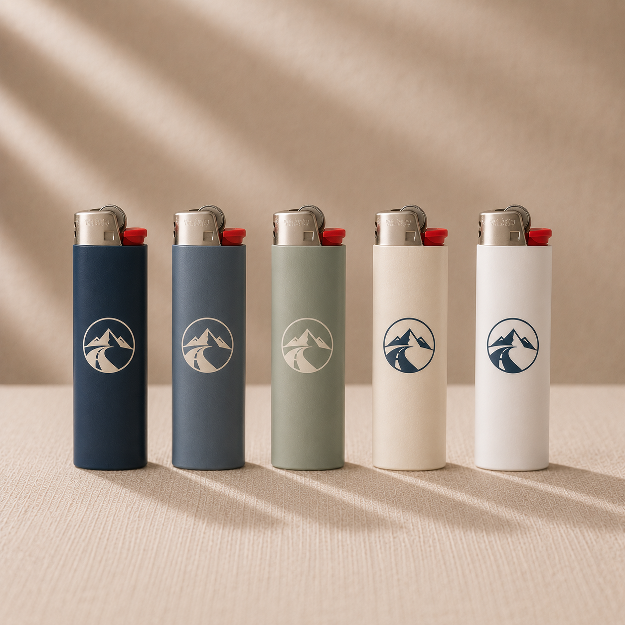 Custom branded lighters