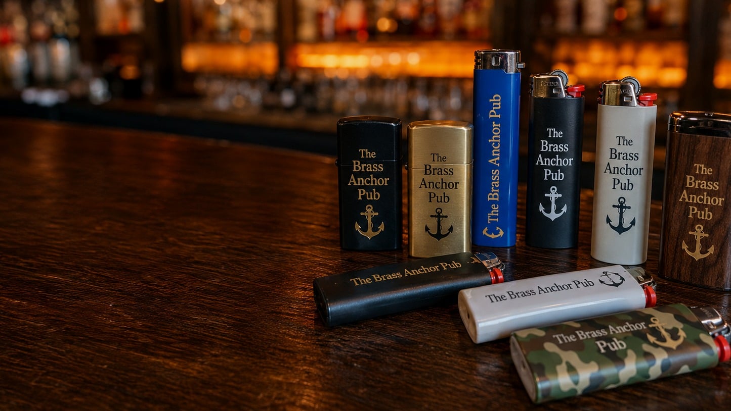 Custom printed lighters with logo
