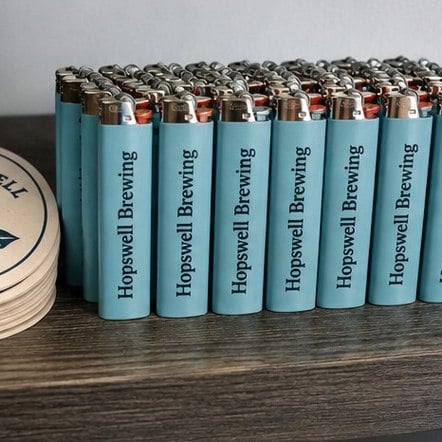 Customized lighters for breweries