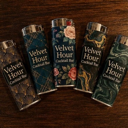 Full-Wrap Print Lighters