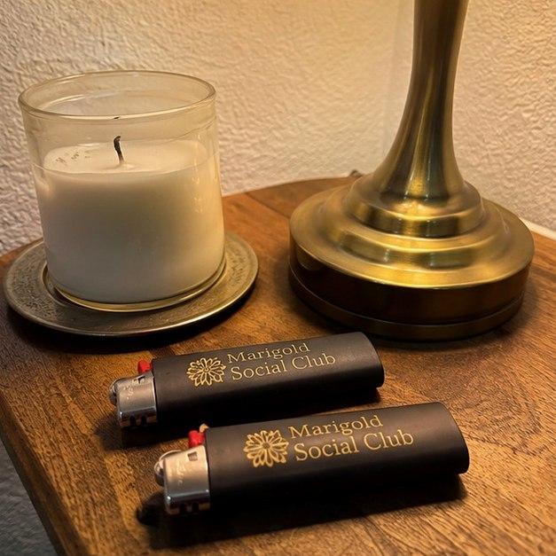 Lighters with logo — customer photo