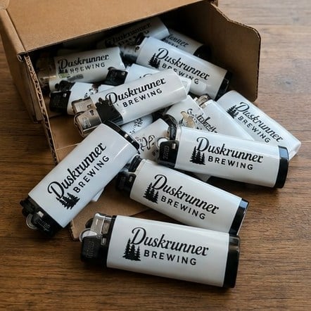 Lighters with logo printing