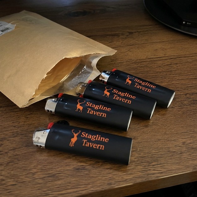 Personalized lighters — customer photo